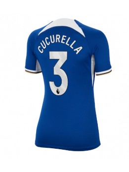 Chelsea Marc Cucurella #3 Heimtrikot für Frauen 2023-24 Kurzarm